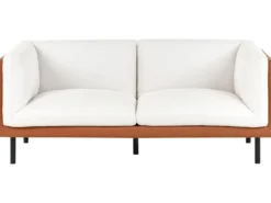 Sofa 2 personers VORGOD Cremehvid