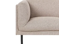 Sofa 3 personers VORGOD Lysebrun