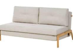 Sofasæt 3 personers EDLAND Lys Beige med bænk