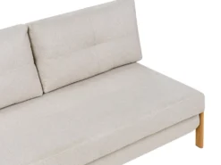 Sofasæt 3 personers EDLAND Lys Beige med bænk