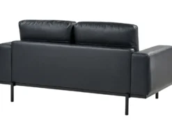 Sofasæt 6 personers SOVIK Kunstlæder Sort