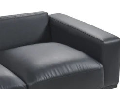 Sofasæt 6 personers SOVIK Kunstlæder Sort
