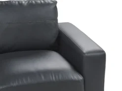 Sofasæt 6 personers SOVIK Kunstlæder Sort
