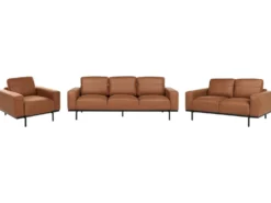 Sofasæt 6 personers SOVIK Kunstlæder Brun