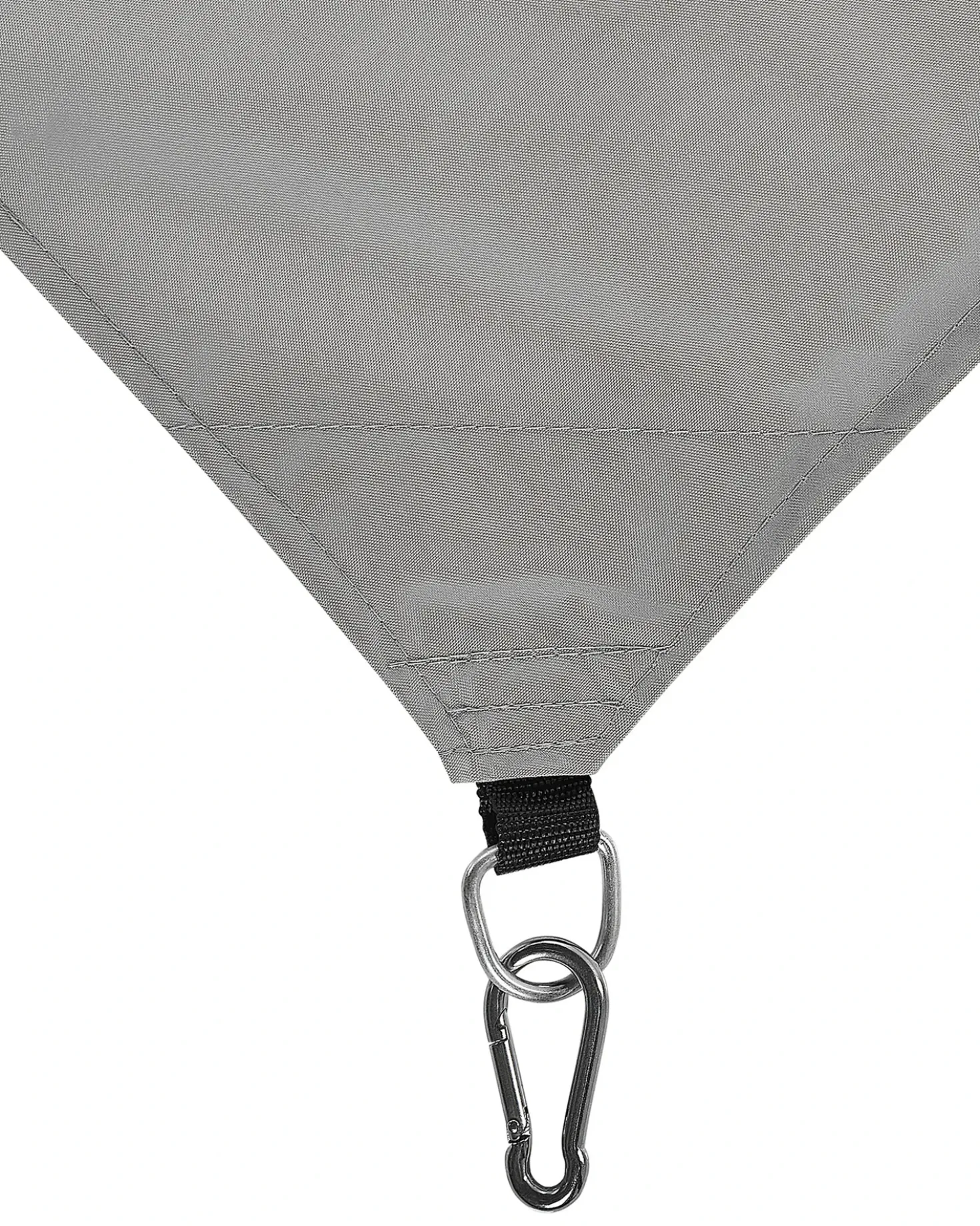 Solsejl LUKKA 300 cm 300 cm Grå