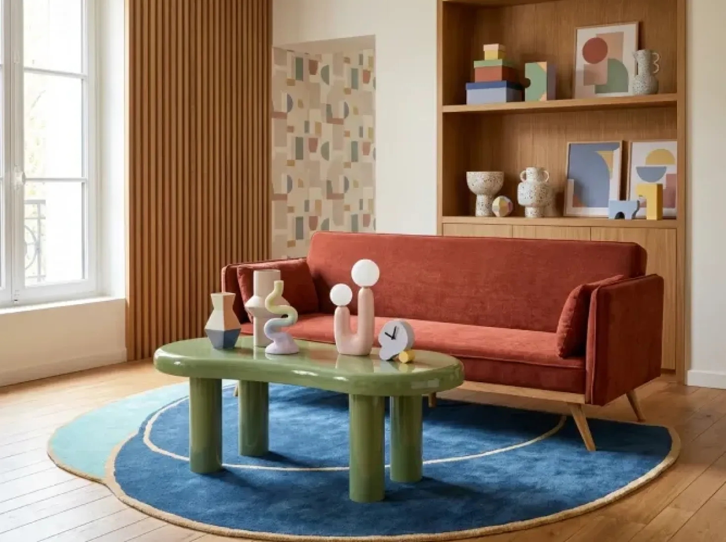 Sovesofa ASAA Rød