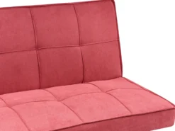 Sovesofa 3 personers HASLE Rød