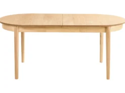 Spisebord med udtræk LARTO Lys ask 180/220 cm 90 cm