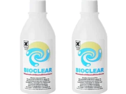 Sæt med 2 antibakterielle væsker til vandmadrasser BIOCLEAR