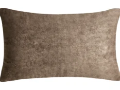 Sæt med 3 dekorative puder VATICA Velour 30 x 50 cm 45 x 45 cm Multifarvet Ensfarvet