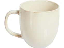 Sæt med 4 kopper GINSENG Stentøj Lys Beige