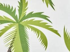 Sæt af 2 havehynder SEASIDE Plante mønster 45 x 45 cm Grøn