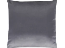 Sæt af 2 pyntepuder ASPIDISTRA Velour 45 x 45 cm Grå Geometrisk mønster