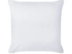 Sæt af 2 pyntepuder CLARKIA Bomuld 45 x 45 cm Lyserød Geometrisk mønster