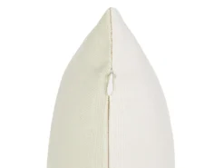 Sæt af 2 pyntepuder DAVALLIA 45 x 45 cm Beige Plante mønster
