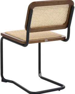 Sæt med 2 spisebordsstole CORDOVA Rattan Brun