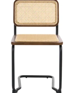Sæt med 2 spisebordsstole CORDOVA Rattan Brun