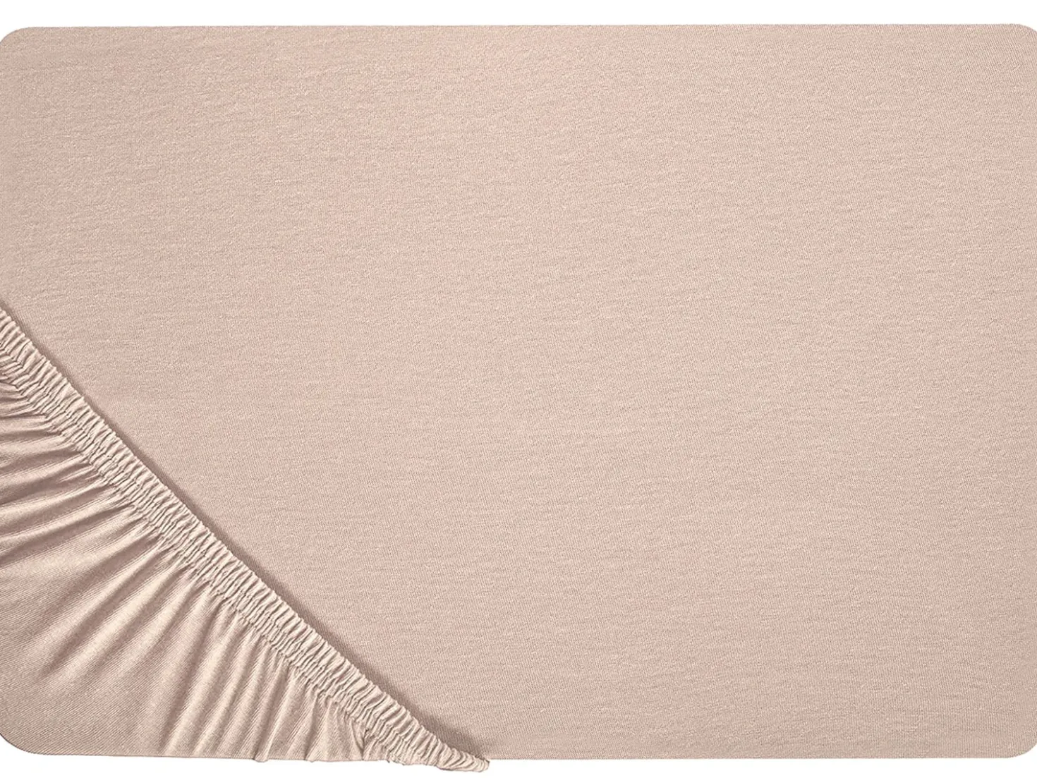 Stræklagen HOFUF Bomuld 90 x 200 cm Beige