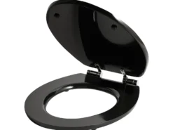 Toiletbræt INIRIDA Soft close MDF Sort