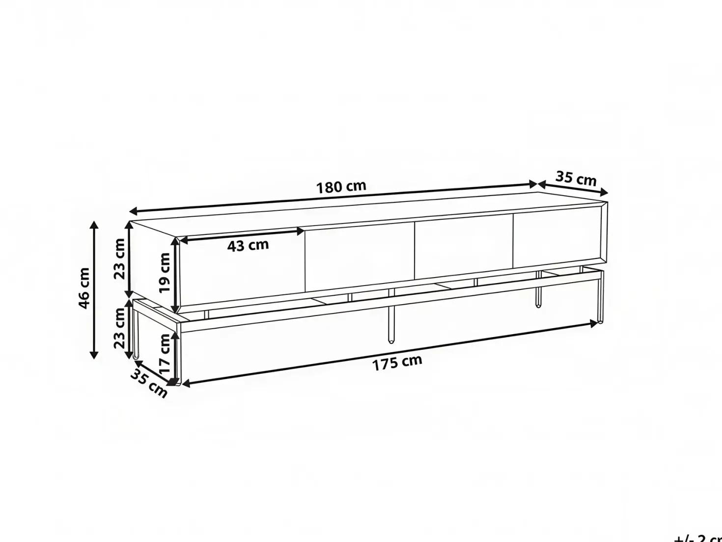 TV-bord LANCELIN