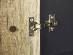 TV-bord SALTER Brun/sort