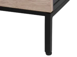 TV-bord SYDNEY Brun/sort