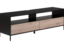 TV-bord SYDNEY Brun/sort