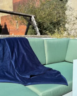 Tyngdetæppe betræk 1000 RHEA 135 x 200 cm Navy Blå
