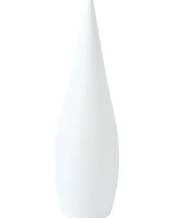 Udendørs LED-gulvlampe VULETAS Med fjernbetjening Hvid