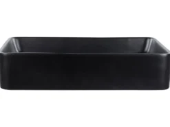 Vask til bordplade CHIVANA Sort 51 x 34 cm Keramik