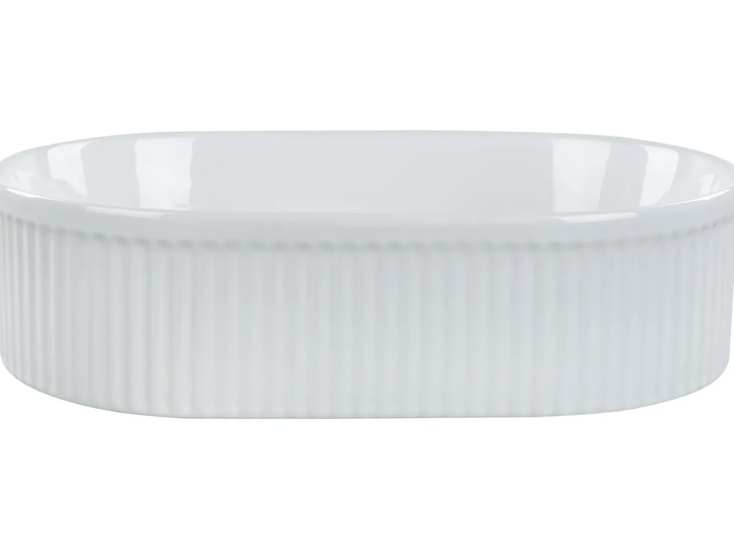 Vask til bordplade GELDO Hvid 49 x 31 cm Keramik