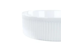Vask til bordplade GELDO Hvid ⌀ 37 cm Keramik