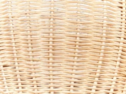 Vægdekoration Elefant GRUNEY Rattan 83 cm Naturlig