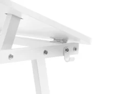 Vipbar tegnebord ALAND Hvid 80 cm 62 cm